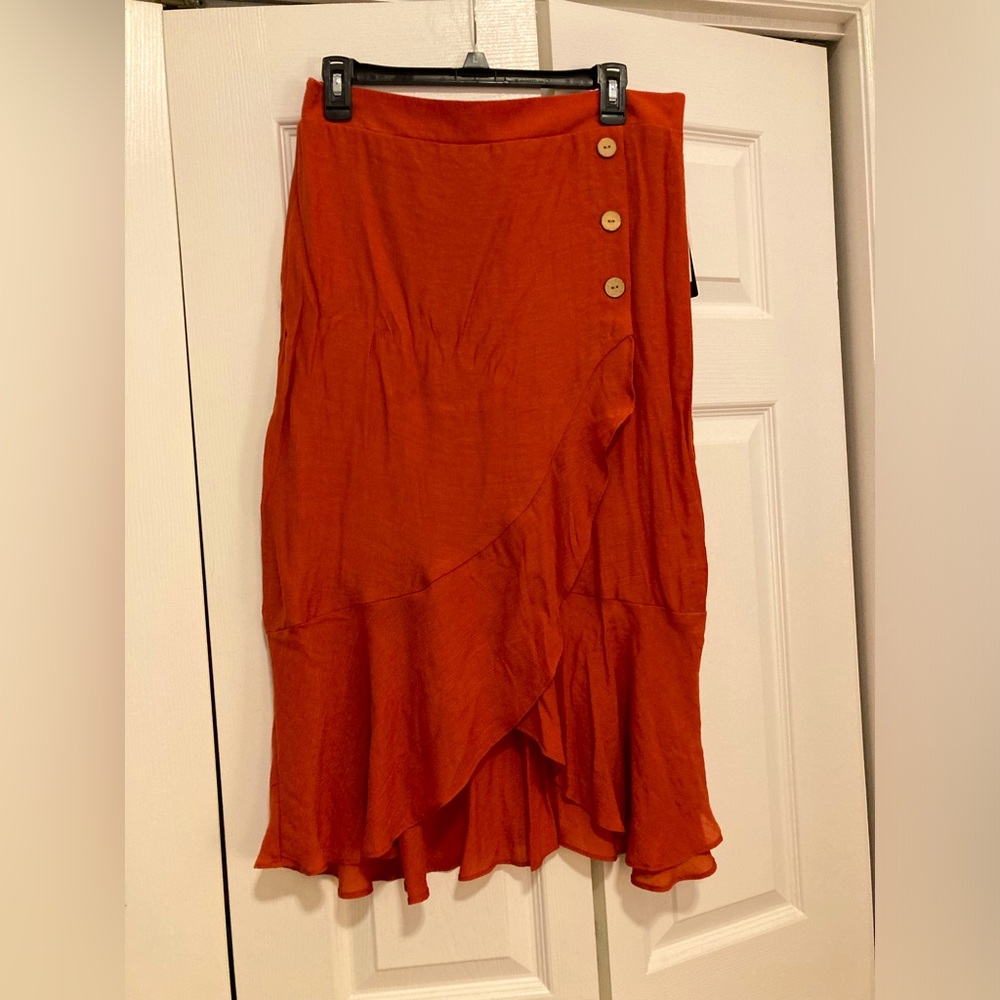 BCX Midi Length Skirt, Size L